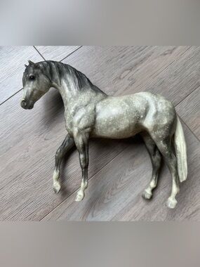 Breyer Gray Dapple Stallion Figure vintage